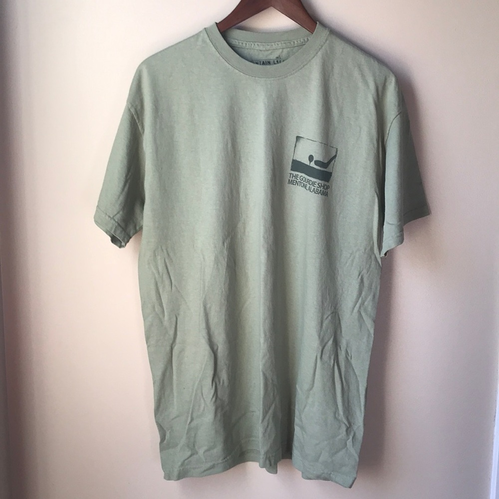 NWT Large Green Golf Short Sleeve T-Shirt by Mountain Life